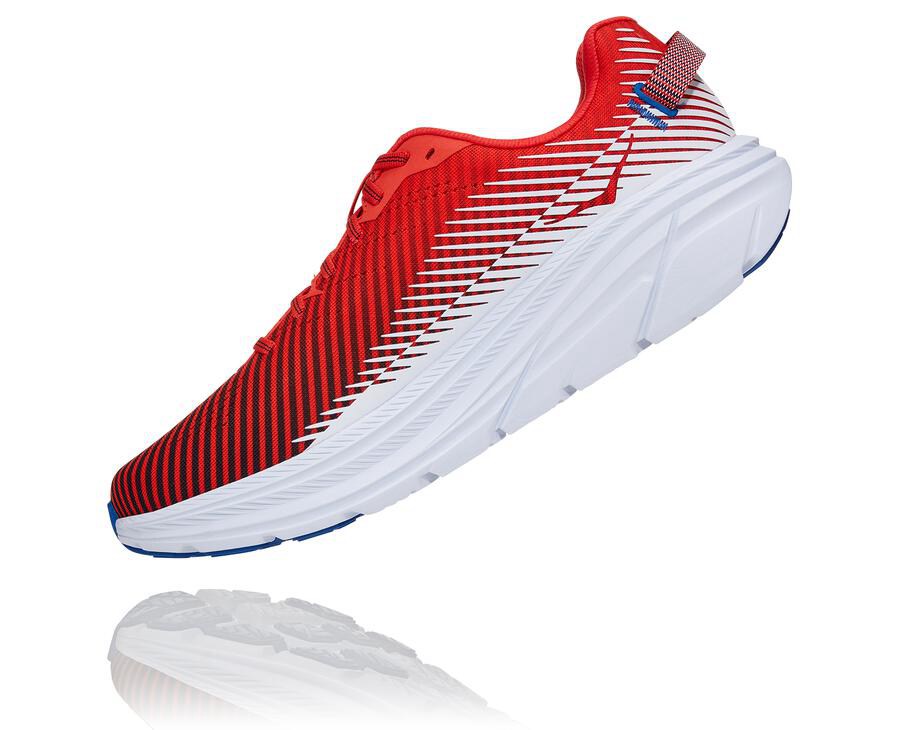 Tenis Hoka One One Masculino Vermelhas/Branco - Rincon 2 - 984-UNKLQZ